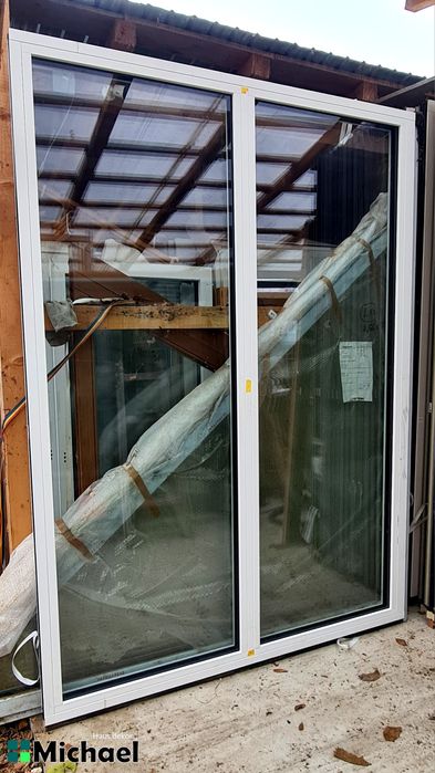 1.83 x h 2.54  Usa terasa lemn,TRIPAN,Internorm,Austria( LXXVIII)