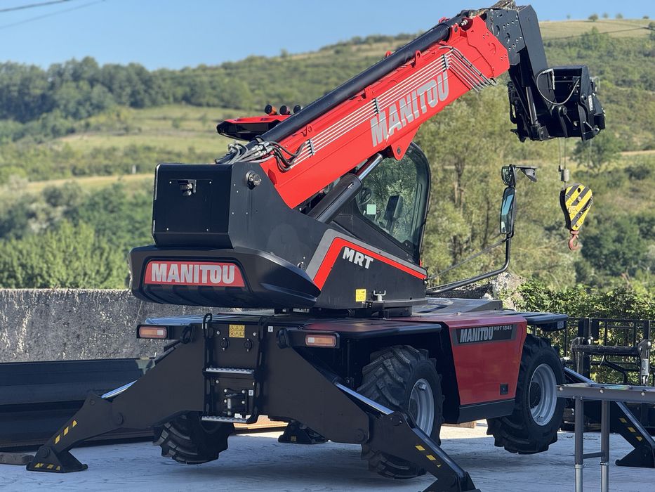 Închiriere Manitou MRT 1845 – Telehandler ROTATIV / macara / nacelă