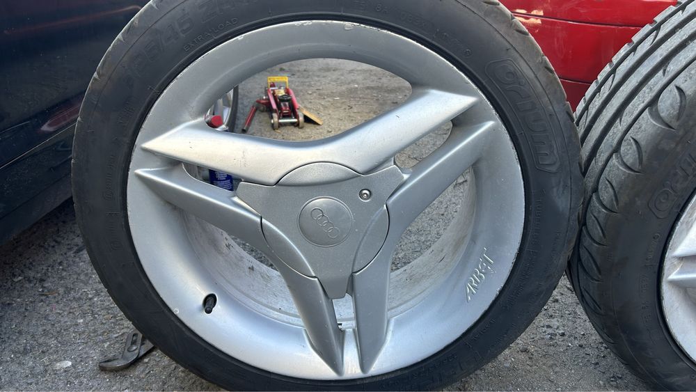 Джанти с гуми 4x108 + 4x98 17 ки