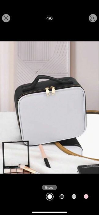 Нови  Куфари за гримове и козметика (органайзер  за грим)