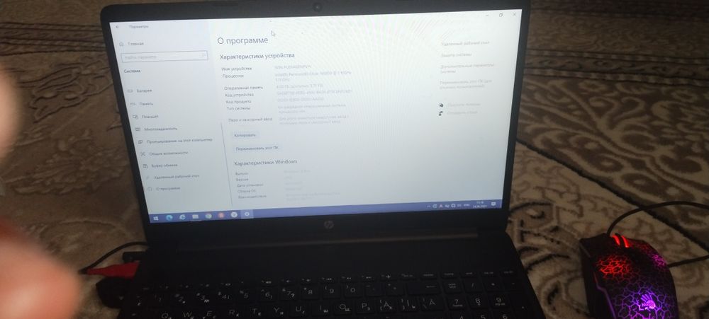 Hp noutbook 15 c sotiladi xolati ideal
