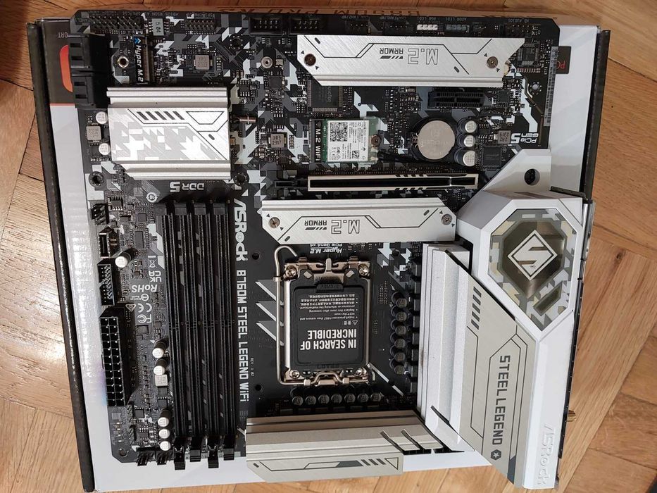 AsRock B760M Steel Legend Wi-Fi, DDR5, LGA 1700