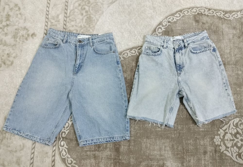 Шорты джинсовые женские в отличном состоянии