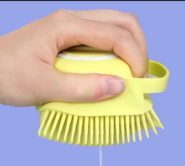 Мек гумен гребен