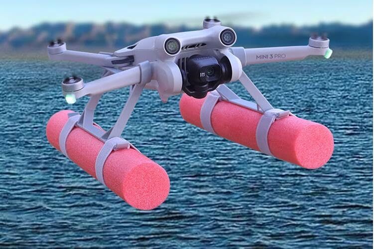 Water Landing Gear за DJI Mini 4 Pro / Mini 5 Pro / Mini 3 Pro плаващи поплавъци за дрон