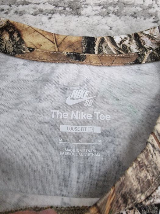 Tricou Nike SB x Realtree camouflage outdoor nou cu eticheta (nu adidas, columbia, salewa, asics)