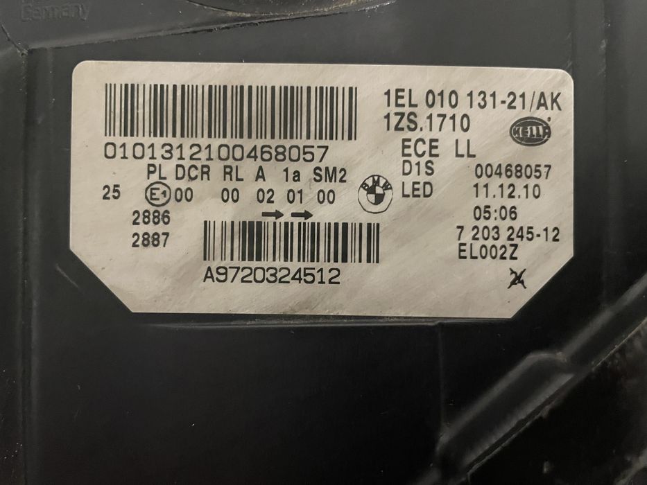 Far Stanga Bi-Xenon BMW Seria 5 F10 F11 Non-Facelift
