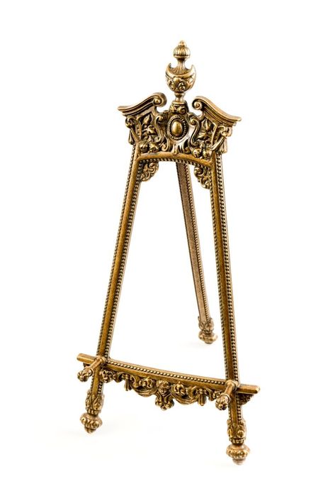 Șevalet de Masă din Alamă *** vintage / antic / vechi / retro ***