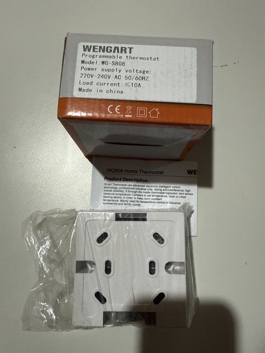 Termostat WiFi centrala,incalzire,2.4GHz Wi-Fi Alexa Echo/Google Home