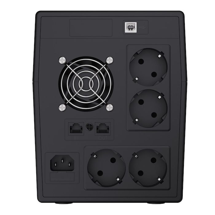 UPS Green Cell 1200W 2000VA Micropower line-interactive USB RJ45 LCD дисплей 4 Schuko контакта