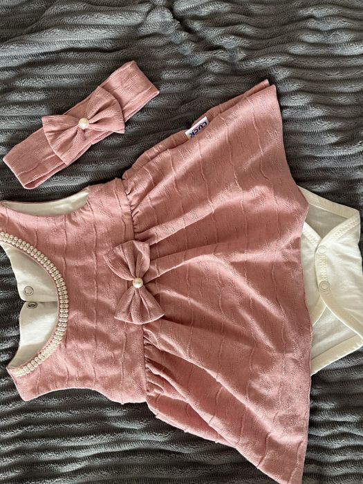 Платье-боди и повязка