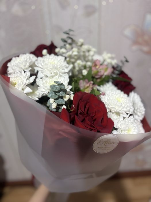 СРОЧНО сатылады.Букет цветы свежие!