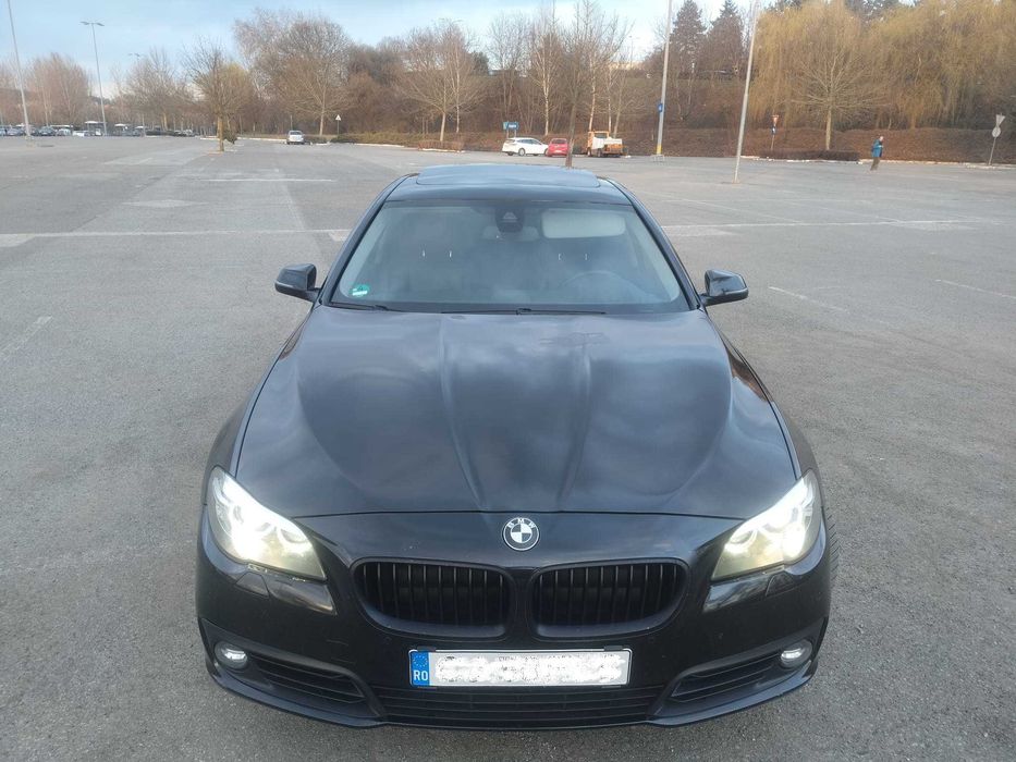 Vand BMW F10 520d LCI 2014 • Trapa • Heads Up • Webasto • Camera • Faruri Adaptive • distributie schimbata • intretinere la zi
