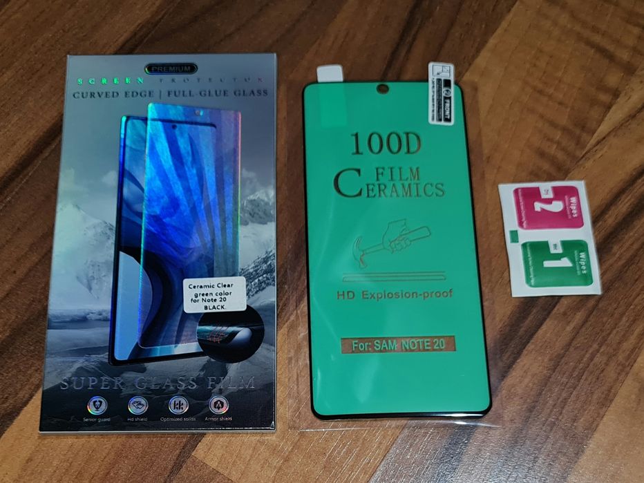 Folie silicon full originala SuperGlass Samsung Note 20 Note 20 5G