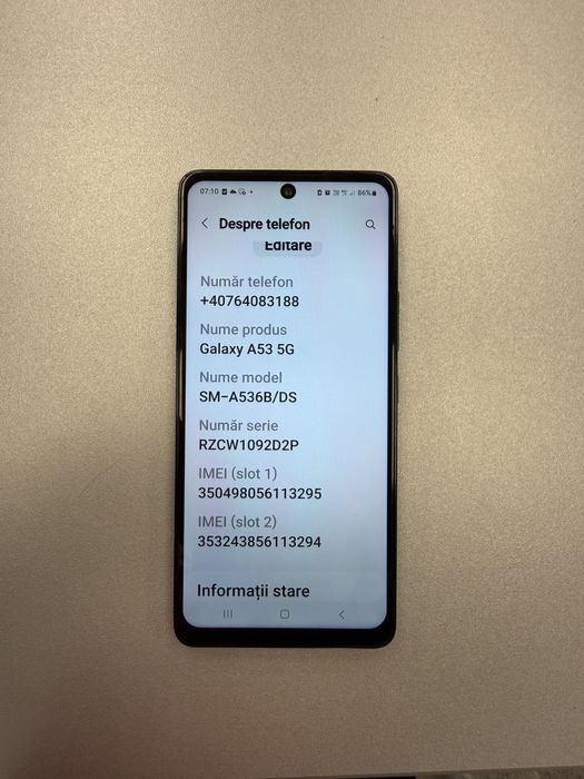 Samsung A53 ,5g , 128gb