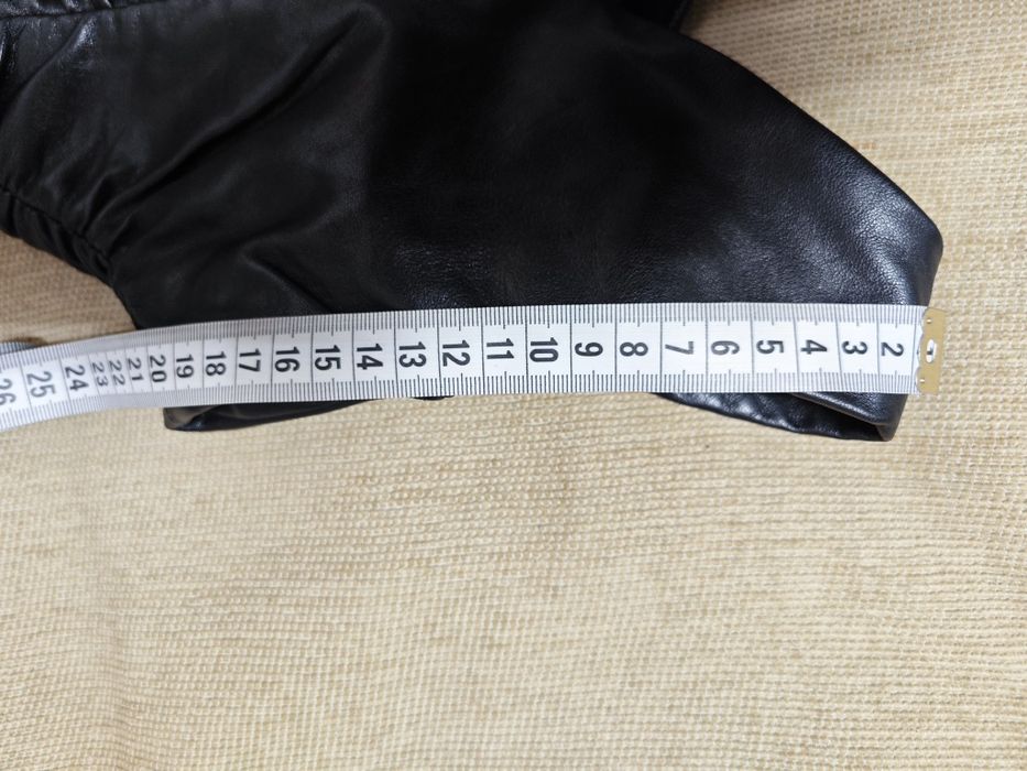 Страхотна рокля от естествена кожа ZARA, размер XL