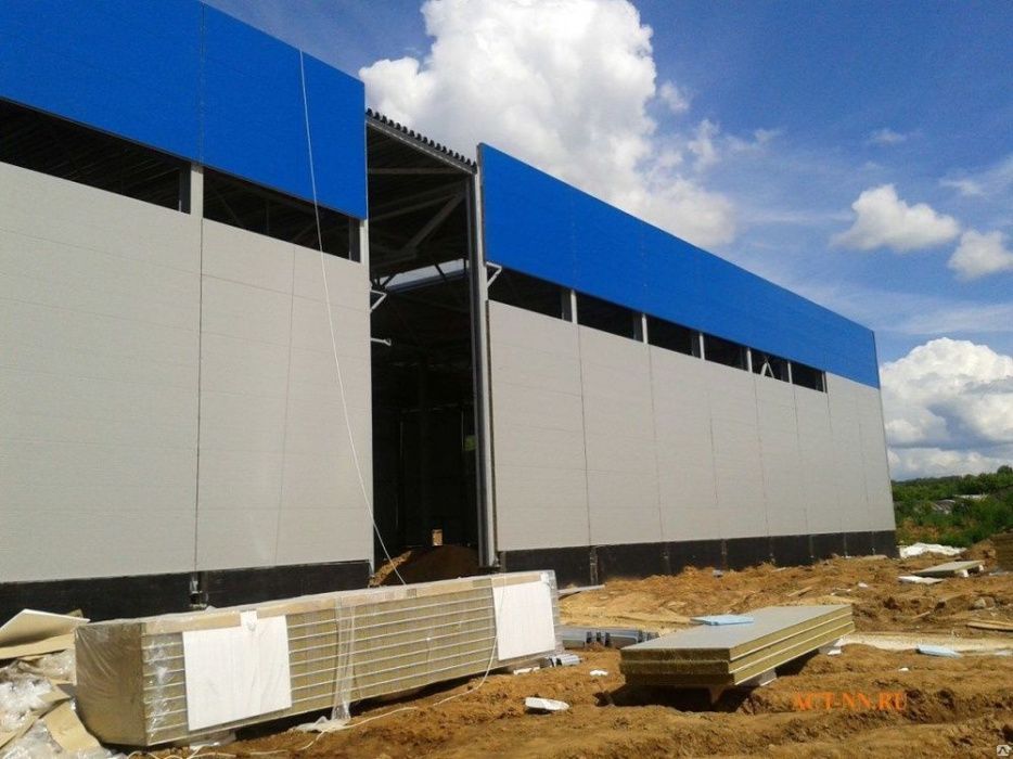 Контейнер сэндвич панели Алюкабонд Туникабонд сайдинг монтажа под ключ