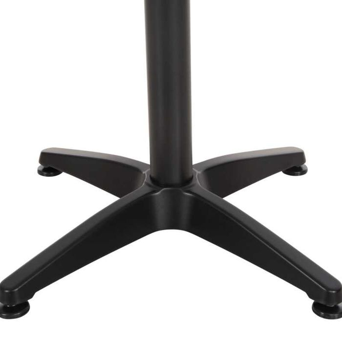 Основа за маса, HM450.03, Черен, Алуминий, 44х44см.