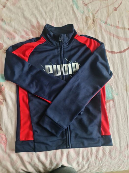 Hanorac puma,tricou adidas,bluza cu fermoar calduroasa,varsta 8-9 ani +altele