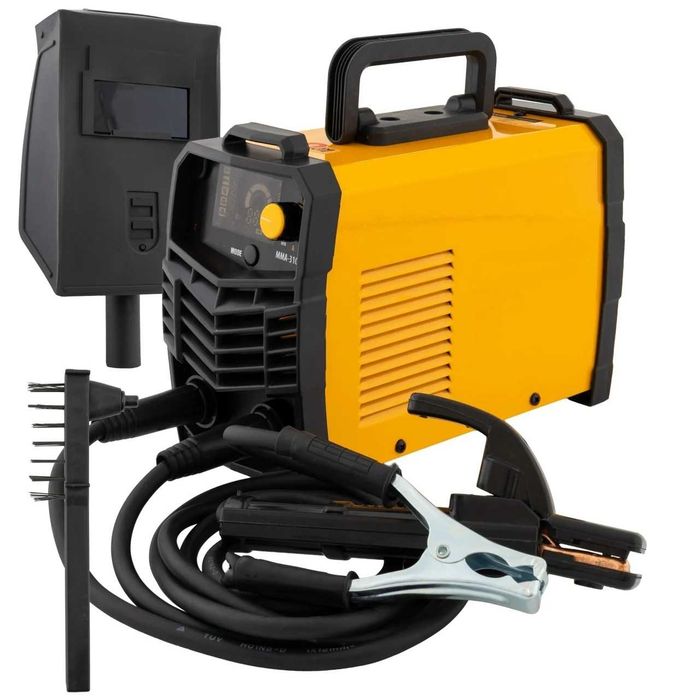 Aparat Sudura Invertor MMA Electrod 310 A 1.6-5 mm Caznic Ferma Atelier Auto Santier Display LCD Reglaj Amperaj + Masca + Perie + LIVRARE GRATUITA