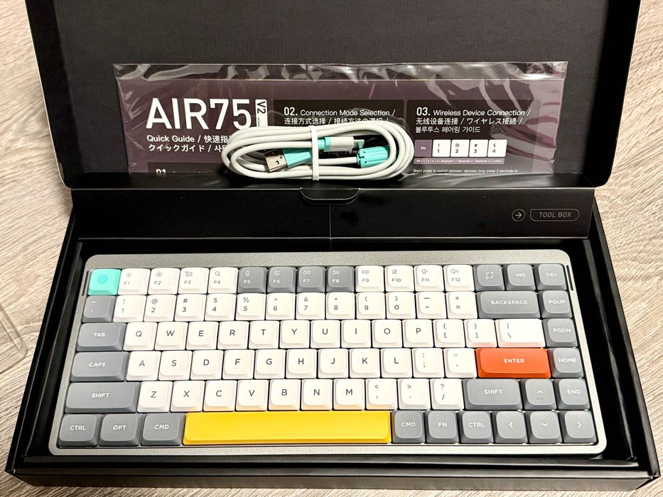 Tastatura mecanică Nuphy Air 75 sigilată