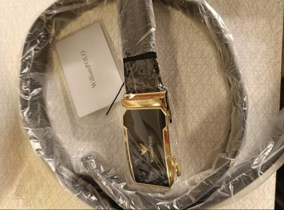 Curea William Polo bărbați din piele 130 cm