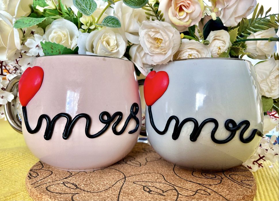 Чаши с полимерна глина