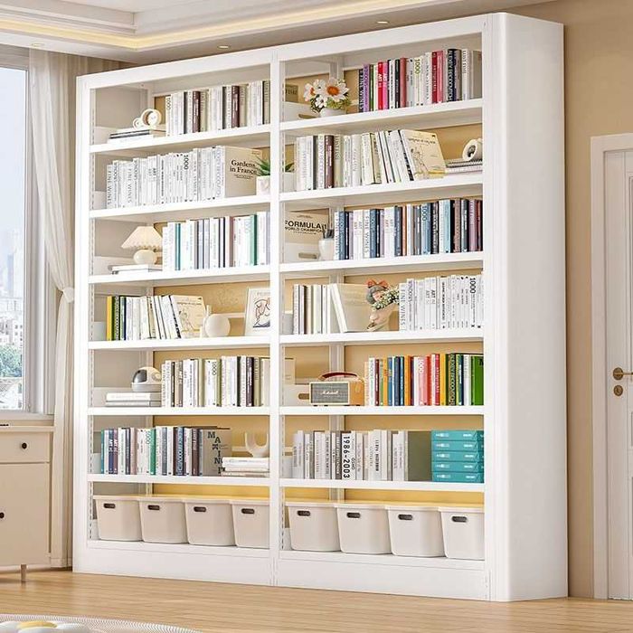 Oson yig‘iladigan kitob javoni / Uy kutubxonasi uchun po‘lat javon