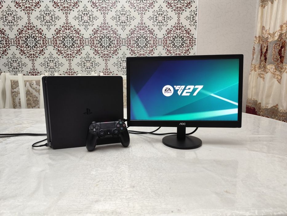 Монитор AOC можно подключить PS3 PS4 PS5 XBOX PC ноутбук, игры и кино