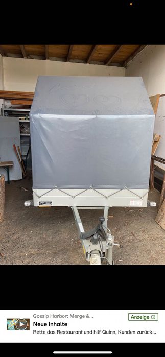 Remorcă Anssems 750 kg cu prelată