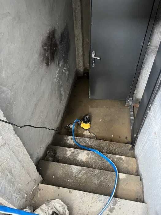 Откачка воды!!! Откачка воды из подвала...