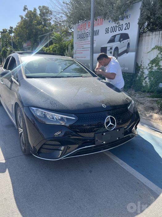 Mercedes  benz EQE 500 без пробег  ОРКА БАЛОН айланади