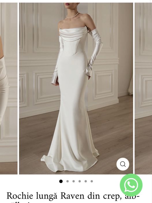 Rochie mireasa Raven Rhea Costa