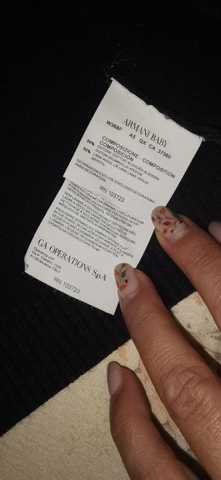 Cardigan lana și bumbac