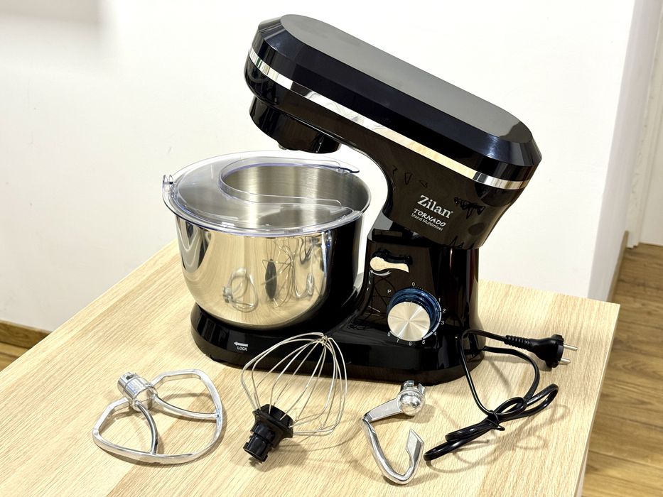 Mixer NOU Zilan Tornado cu bol de 4,5l si putete 1000W