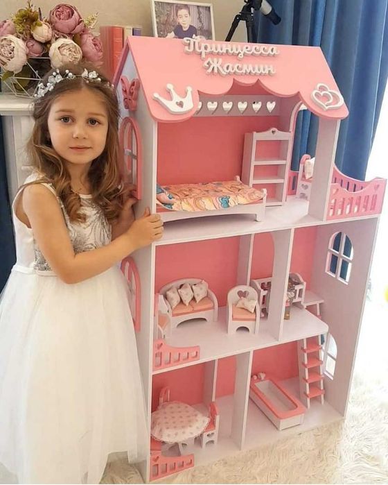 Кукольный домик для Барби ростом с ребенка!