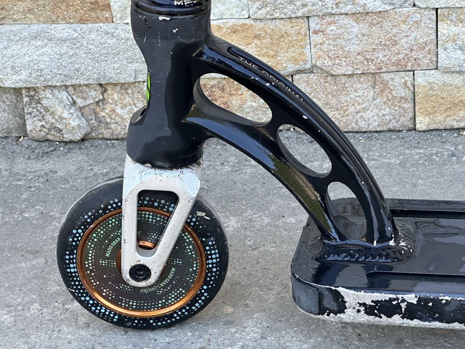 trotineta freestyle fara grip ; fara manșoane