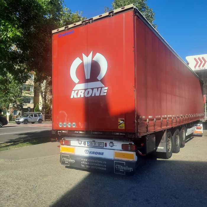 Vând ansamblu Iveco Strailis si remorca Krone
