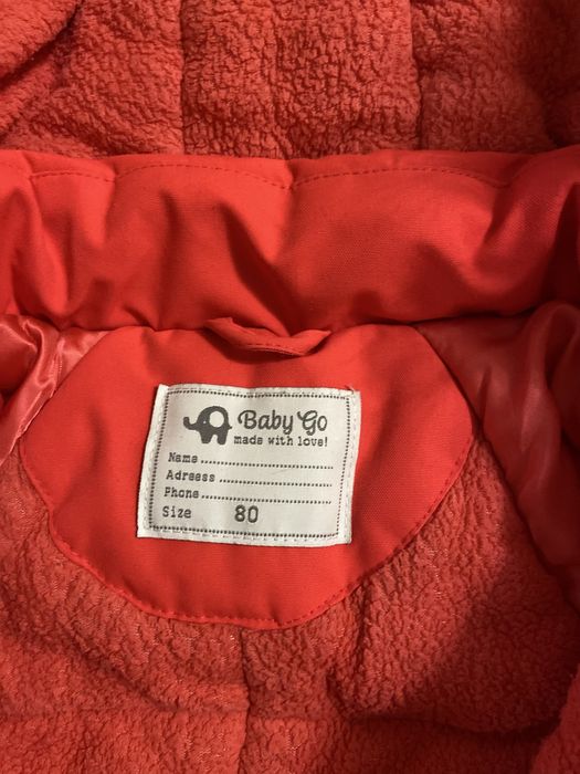 Комбинезон зимний на девочку