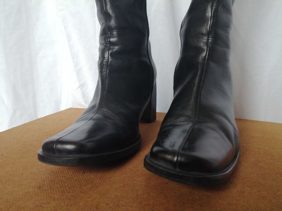 №38 дамски боти ботуши естествена кожа GIANNA