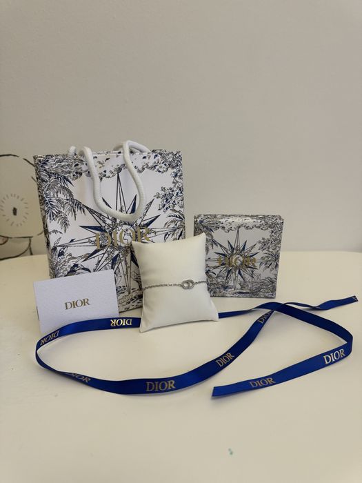 Bratara Dior argintie