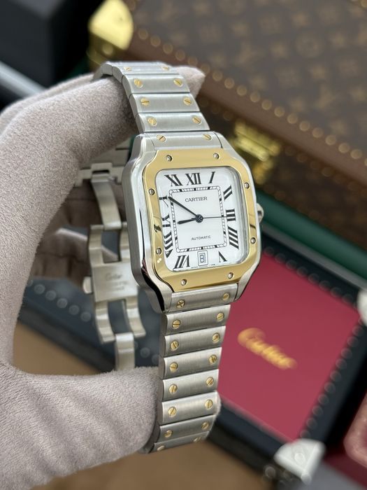 Cartier Santos 100 Two Tone