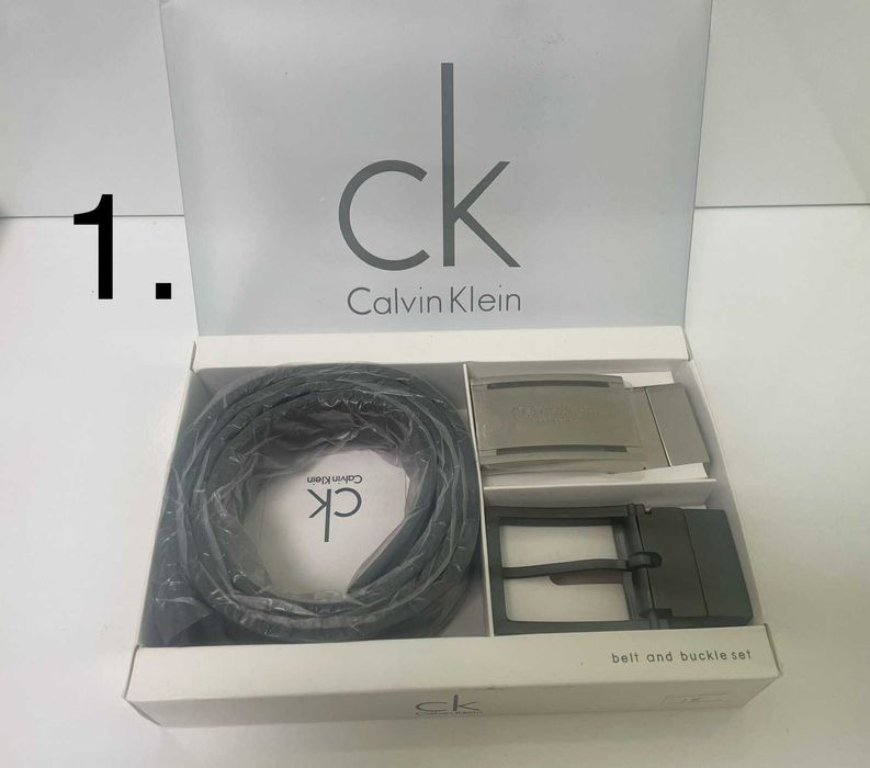 Нови мъжки колани в комплект Calvin Klein