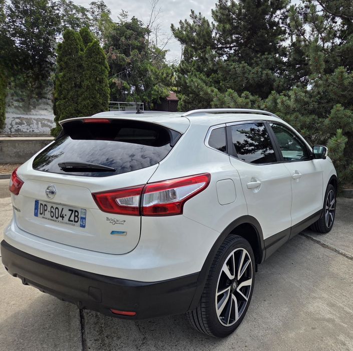 Nissan Qashqai 1.5dci Tekna Alb perlat,Extra Full!