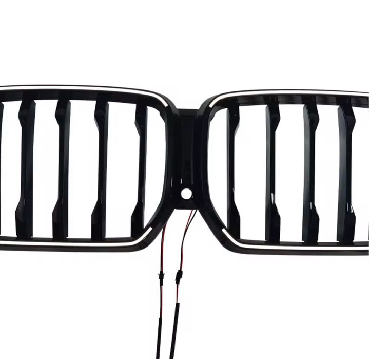 Set grile led G06 iluminate luminata Negre Bmw G06 X6 grila nari duble