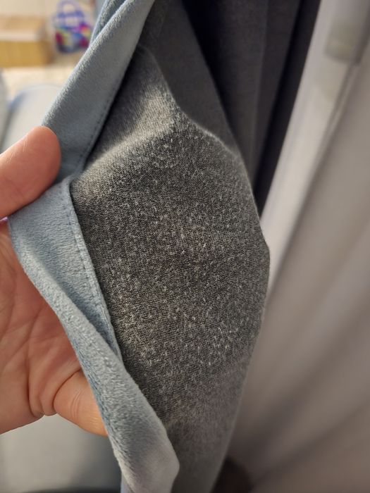 Draperii ca si noi albastre de catifea