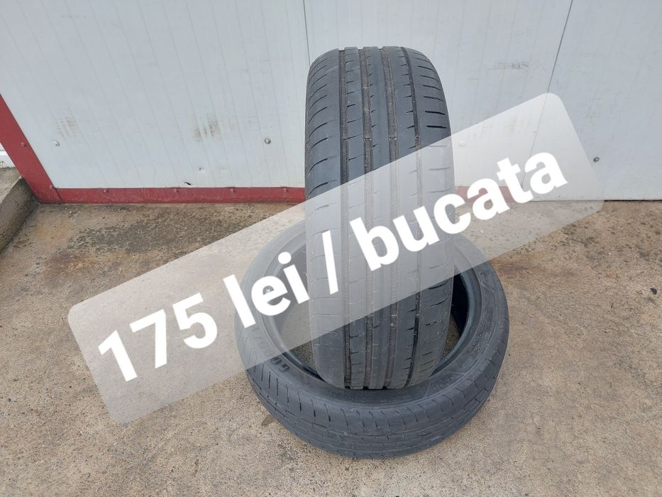 175 lei bucata! Doua anvelope de vara 225 45 r19 Goodyear! 7 mm
