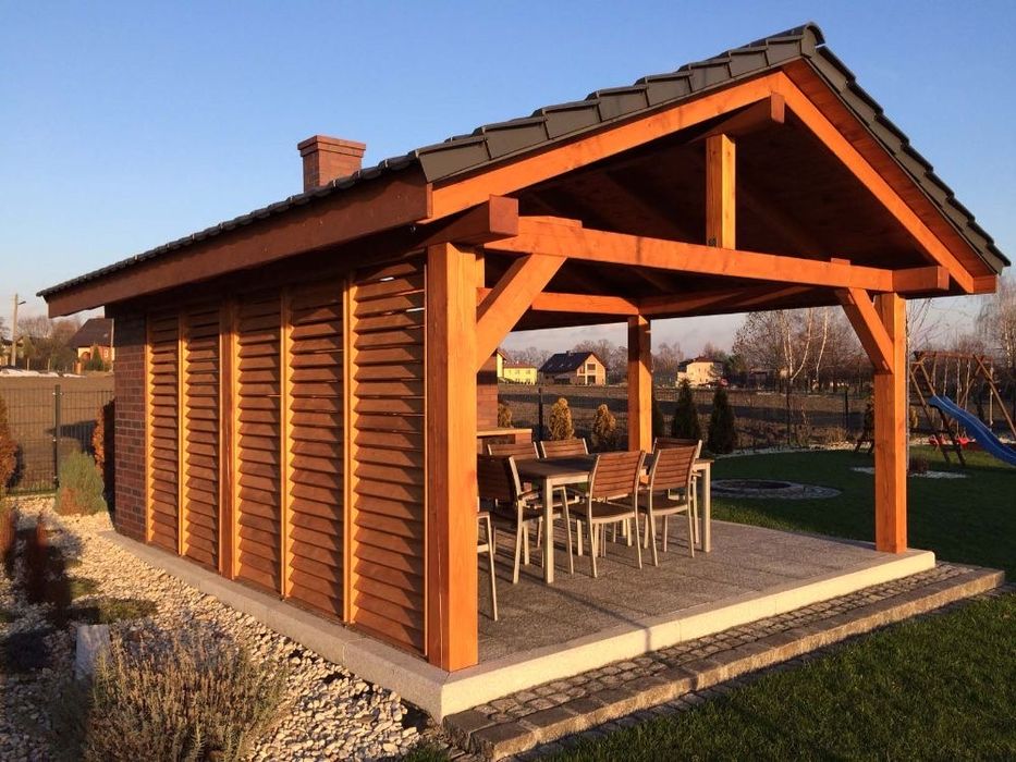 Foisoare si terase moderne din lemn