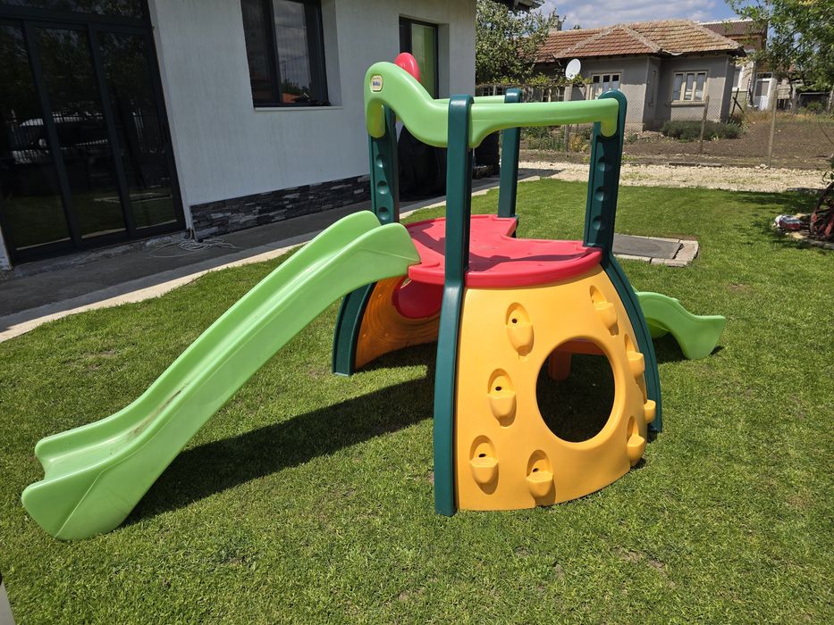 Детска пързалка с катерушка little tikes