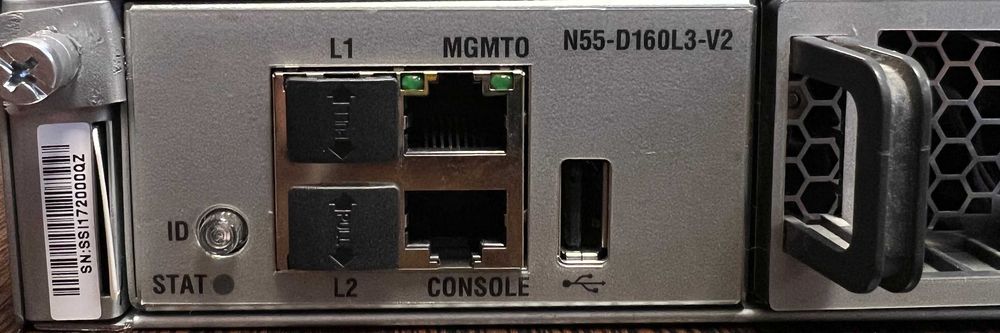 Продается коммутатор Cisco Nexus N5K-C5548UP-FA с L3